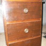 night stand wood